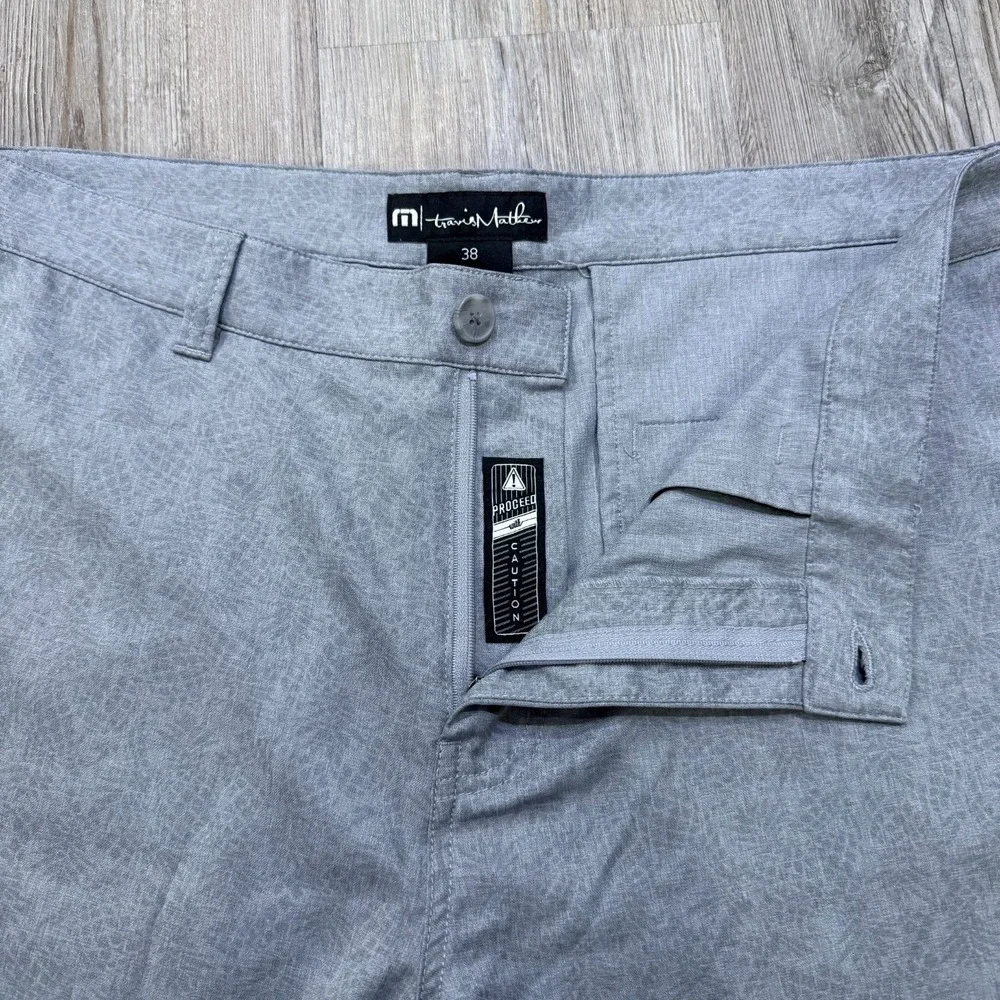 Travis Mathew Mens‎ 38 Turtle Bay Shorts Gray